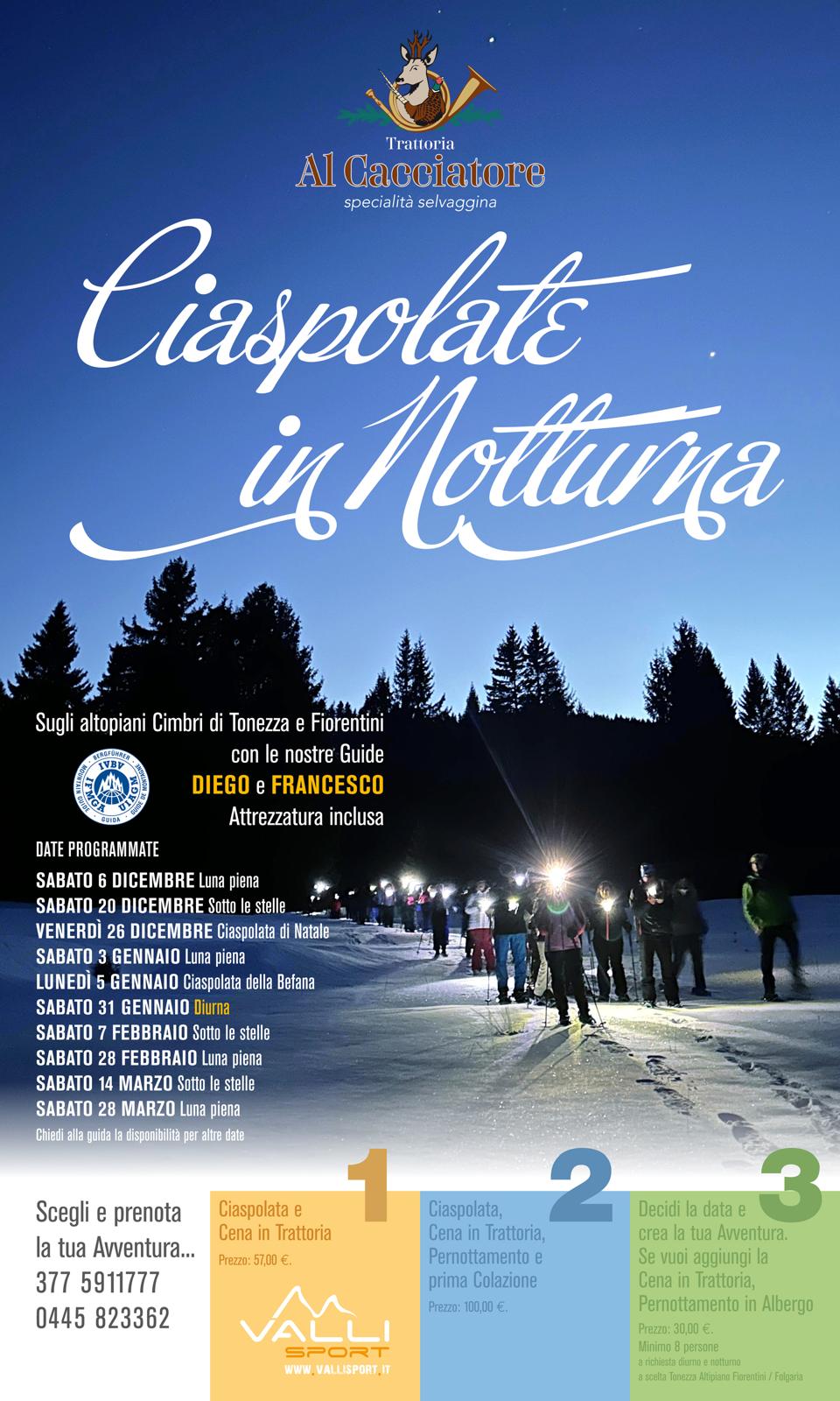Ciaspolate Altipiano Fiorentini